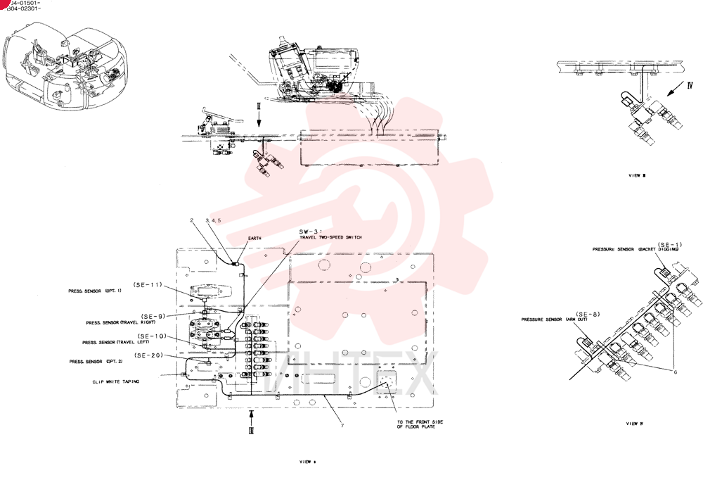 HARNESS ASSY, UPP YB13E00007F2 (4)