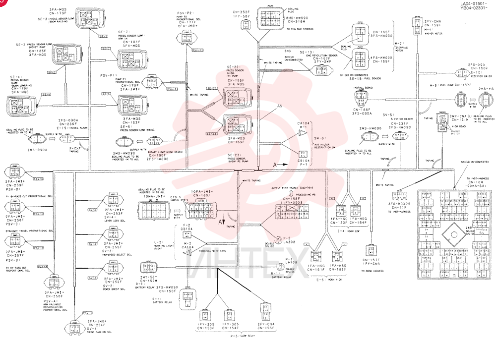 HARNESS ASSY, UPP YB13E00008F1 (1)