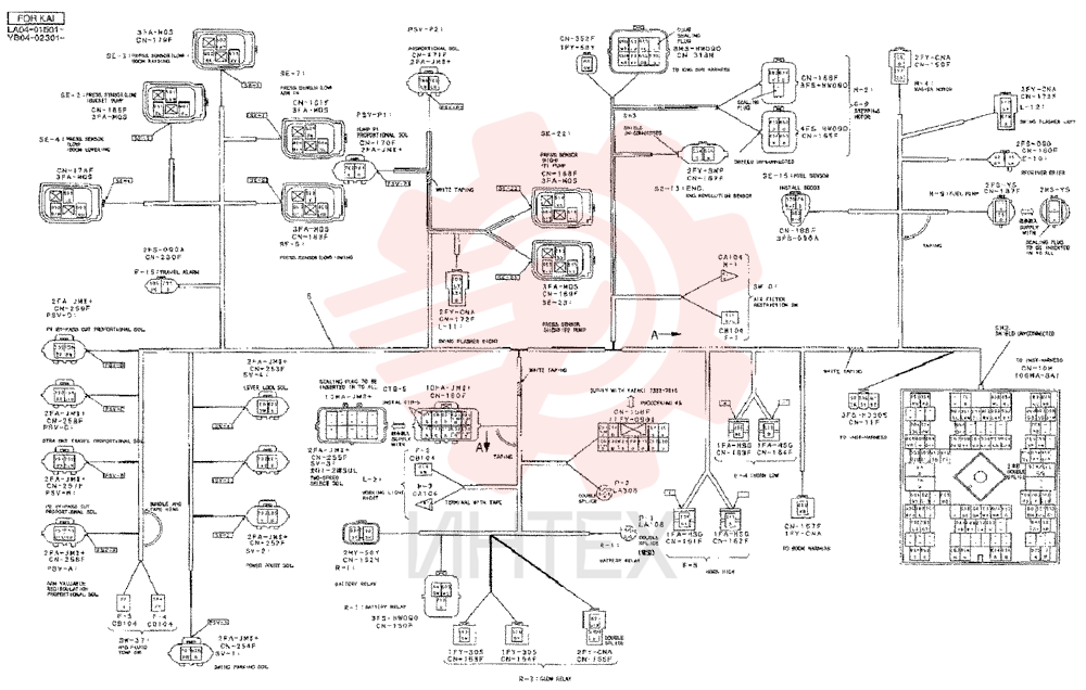 HARNESS ASSY, UPPER YB13E00012F1 (1)