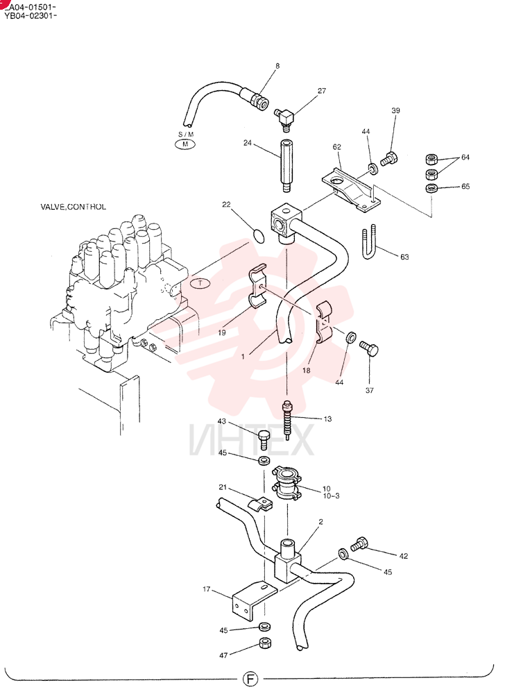 HYD LINES, RETURN YB32H00003F1 (4)