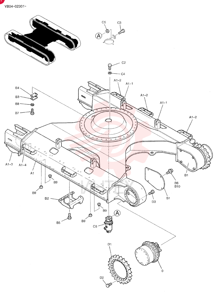 HYDRAULIC MOTOR YN15V00011F4 (3)