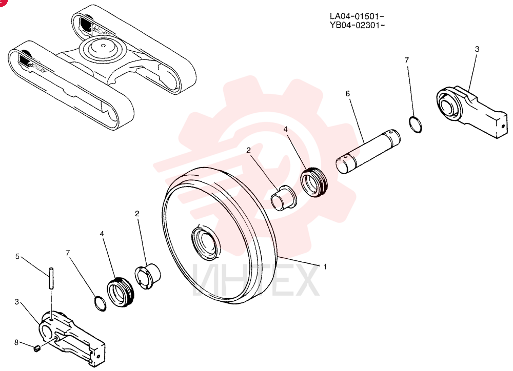 IDLER YN52D00009F1 (1)