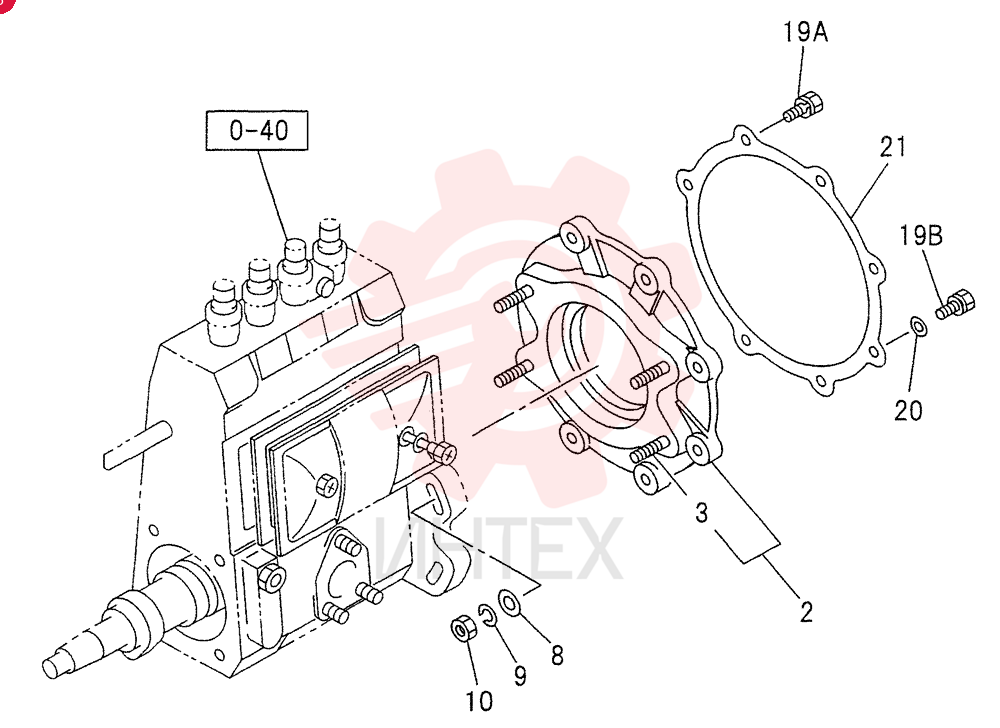 MISCELLANEOUS PARTS; INJECTION PUMP 0-86A (2)