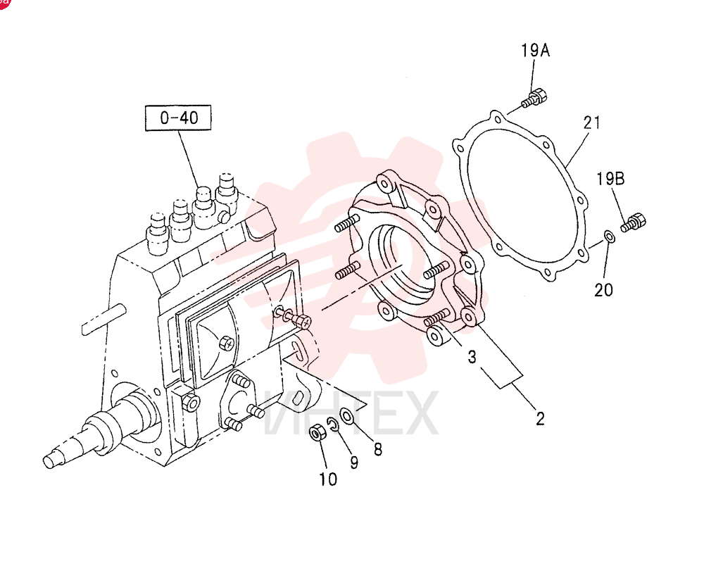 MISCELLANEOUS PARTS; INJECTION PUMP 0-86A (1)