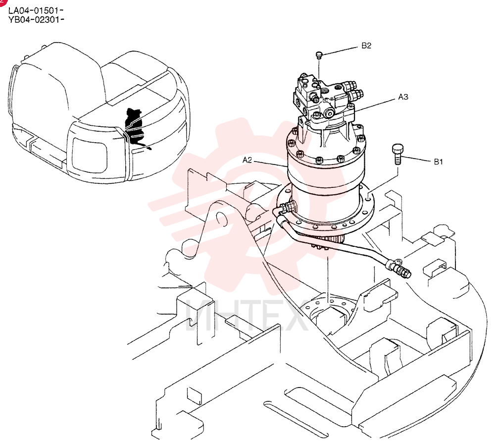 MOTOR & REDUCTION YB15V00001F2