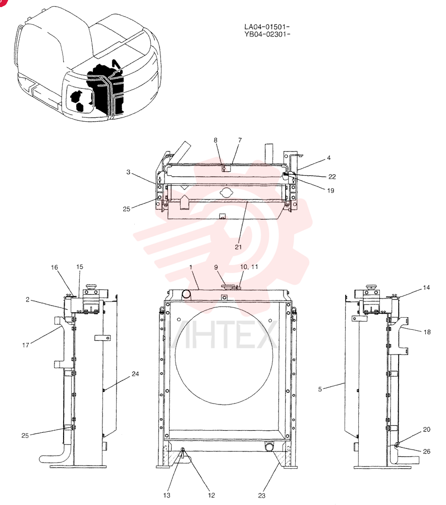 RADIATOR YB05P00001F2 (1)