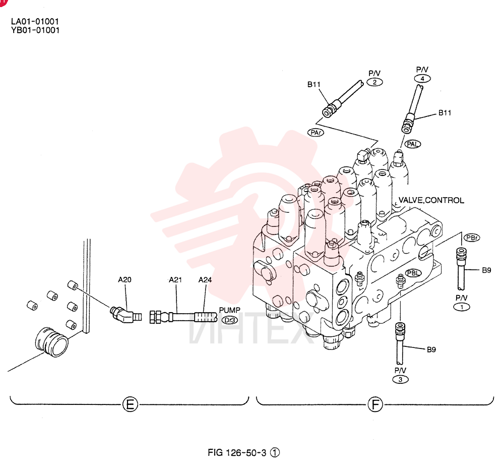 CONTROL LINES, PUMP YB06H00002F1 (2)