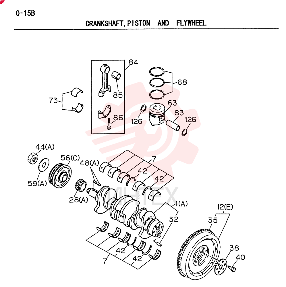CRANKSHAFT VI8943398950