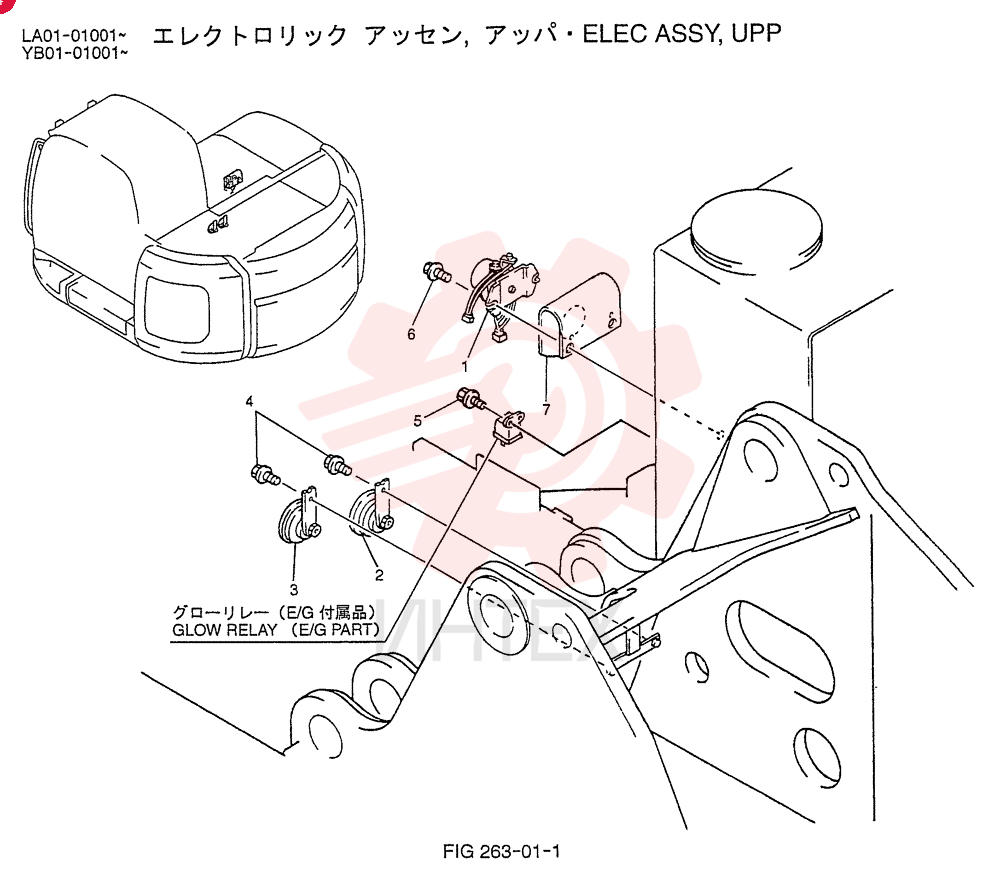 ELEC ASSY, UPP YB03E00001F1