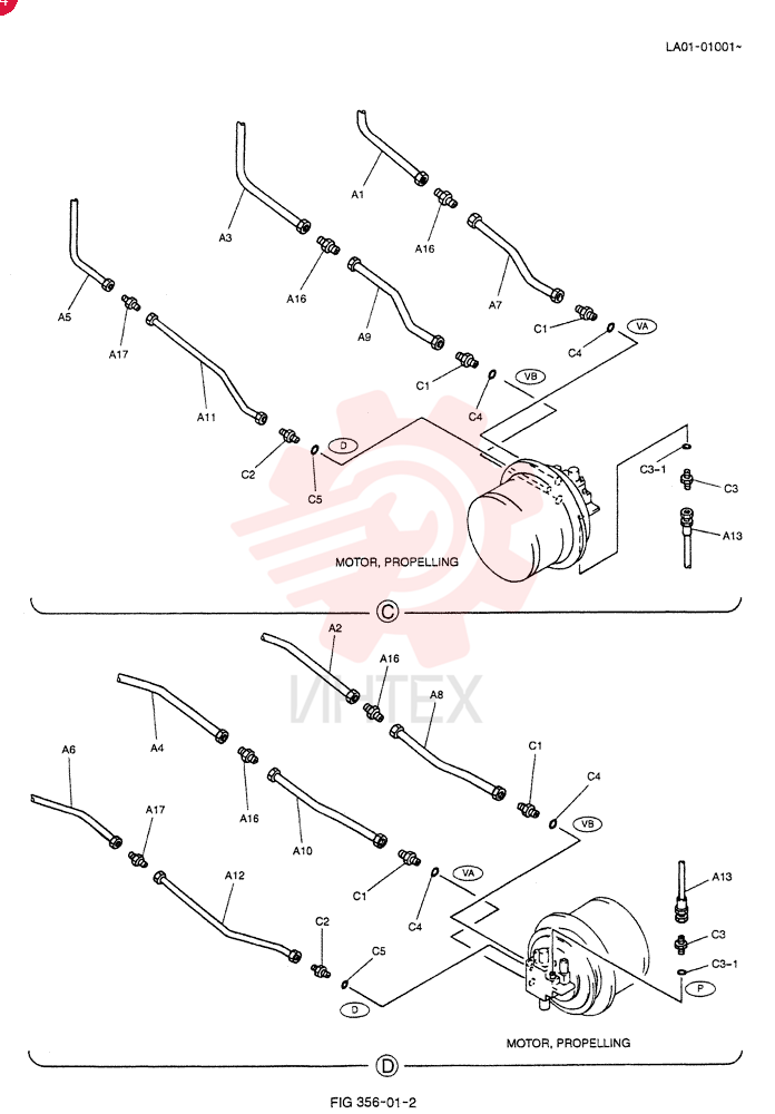 HYD LINES, LOW YN02H00018F1 (2)