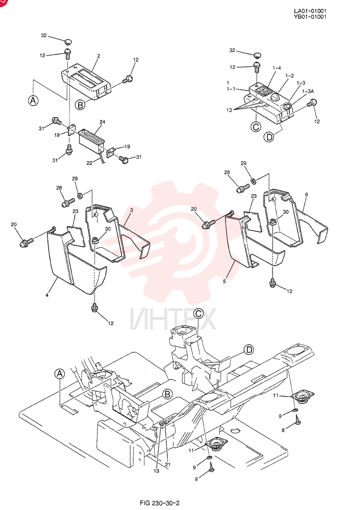 PANEL ASSY,INSTRUMENT(STD) YY17M00004F1 (2)
