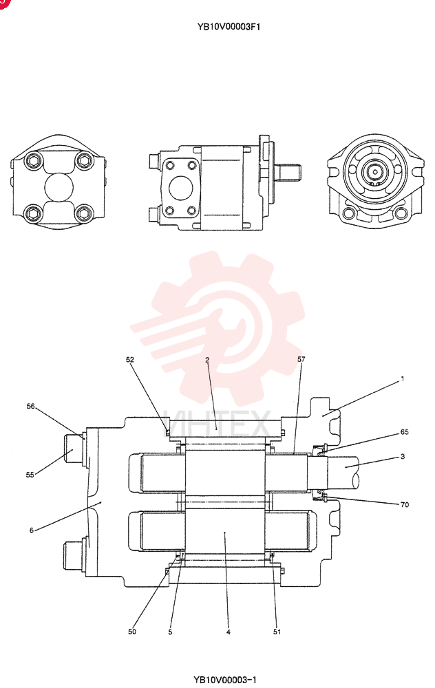 PUMP YB10V00003F1