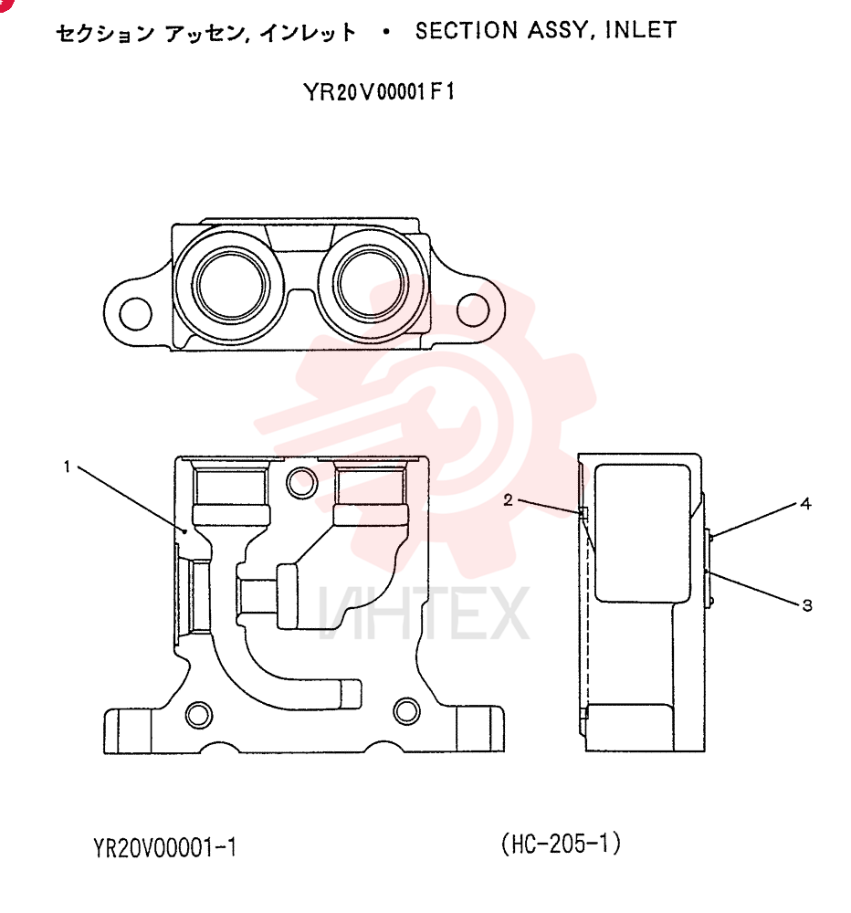 VALVE YR20V00001F1