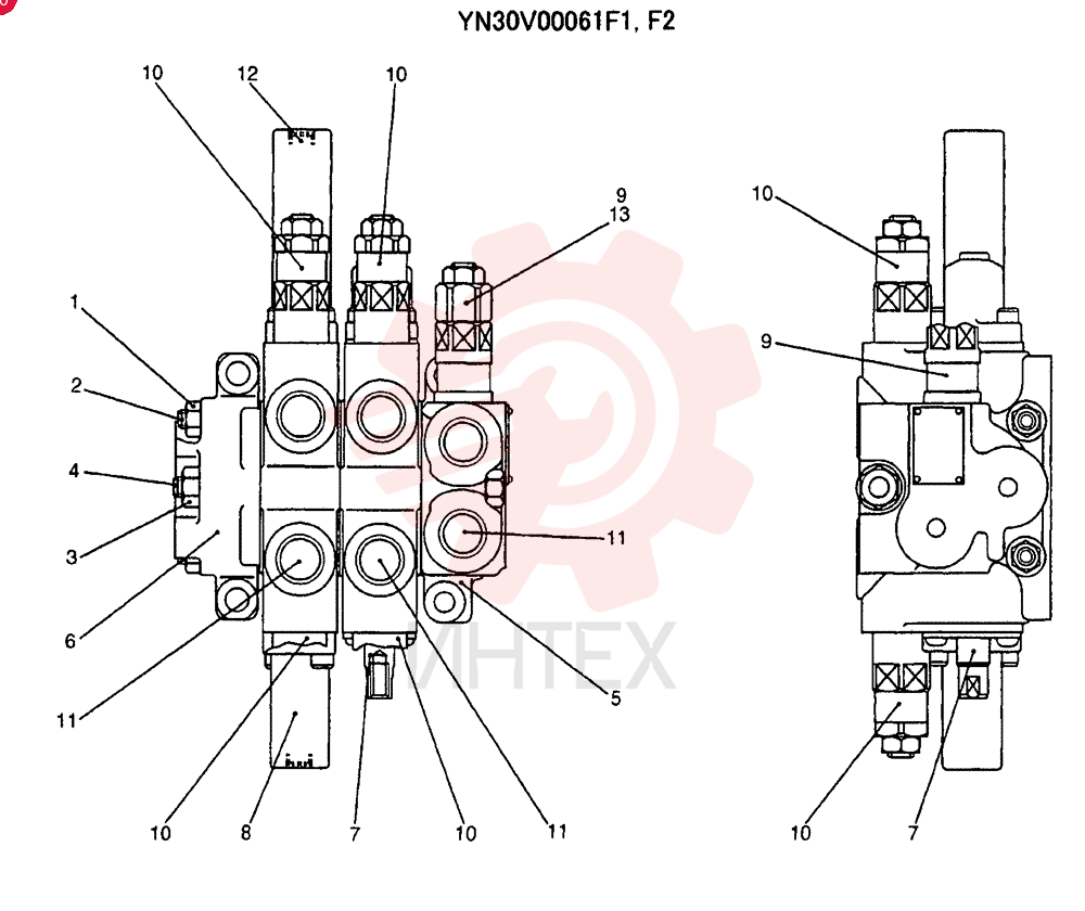 CONTROL VALVE YN30V00061F1