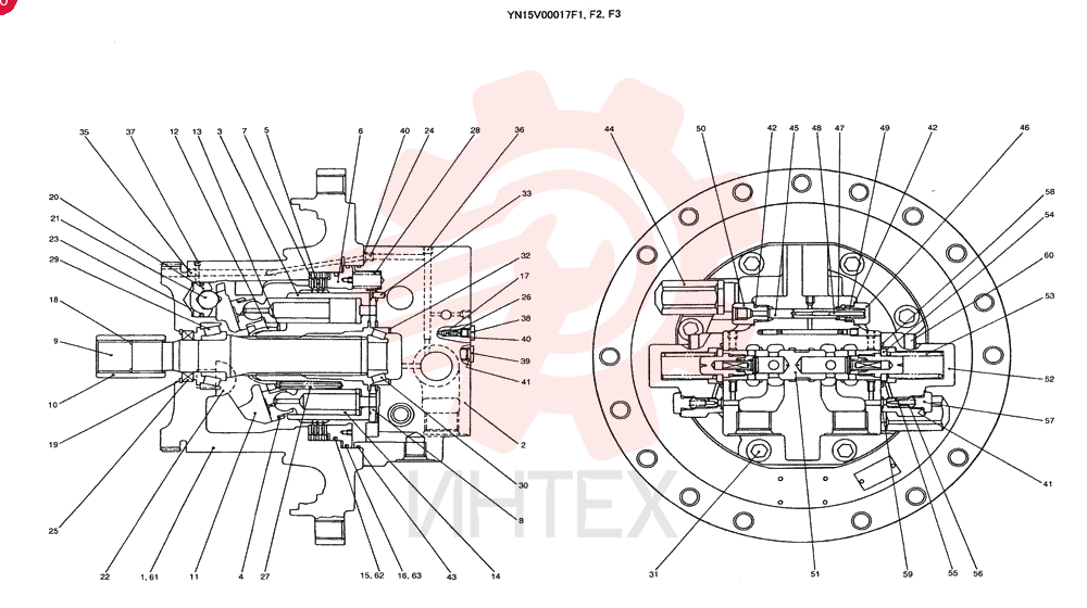 MOTOR YN15V00017F1