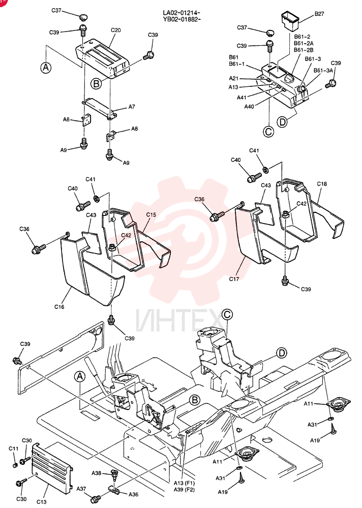 PANEL ASSY, INSTRUMENT (STD) YT17M00012F1 (2)