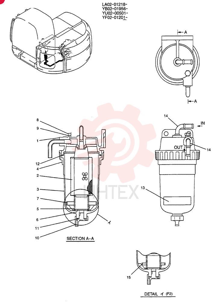 SEPARATOR YF02P01001F1
