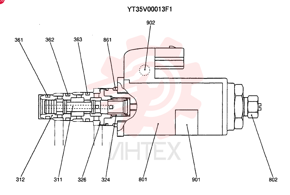 SOLENOID VALVE YT35V00013F1