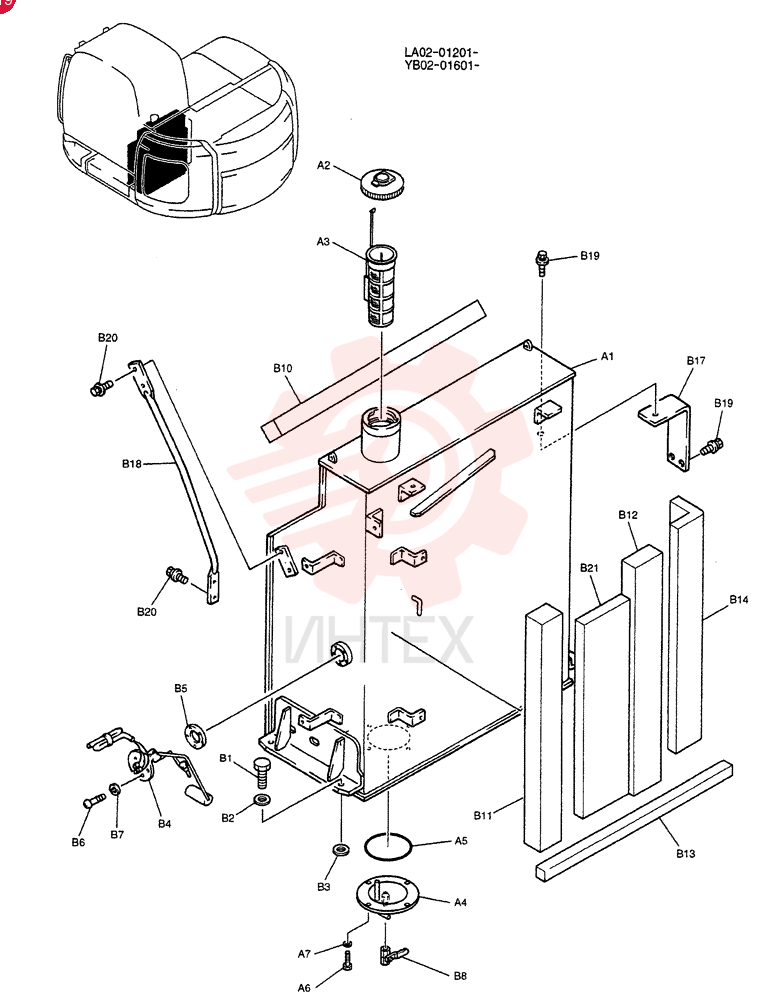 TANK ASSY, FUEL YB20P00009F1
