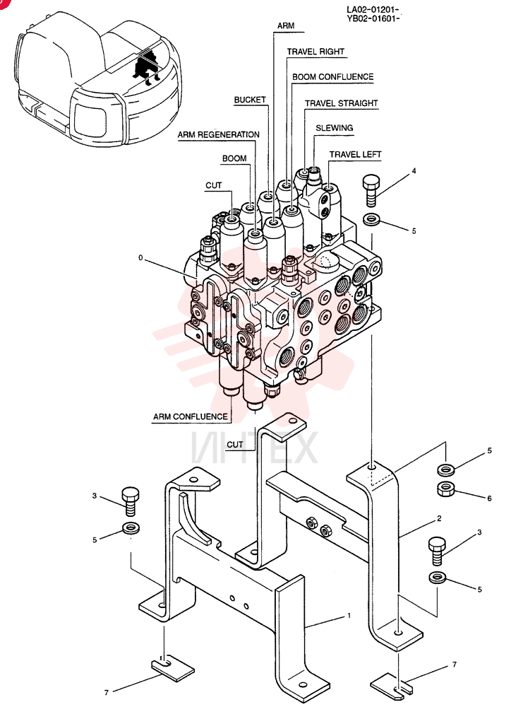 VALVE BODY YB30V00010F1 (4)