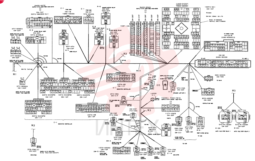 CONTROLLER ASSY, Serial Range: LA03-01237-LA03-01285 YB22E00018F2 (3)