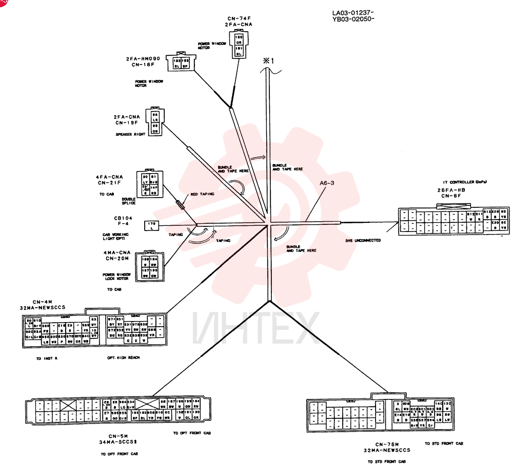 CONTROLLER ASSY, Serial Range: LA03-01237-LA03-01285 YB22E00018F2 (4)