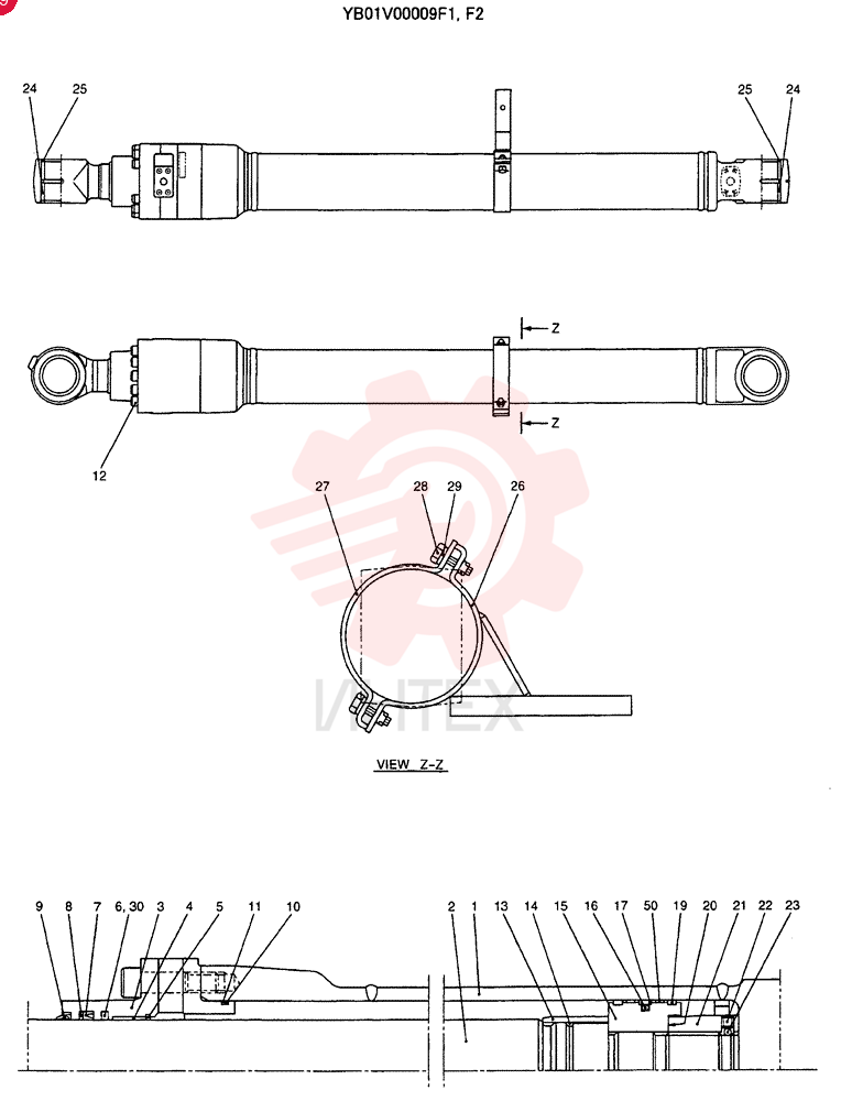CYLINDER YB01V00009F1
