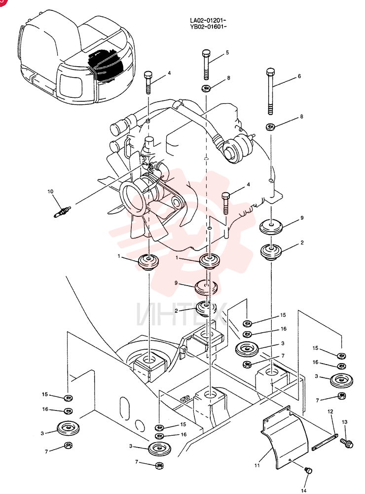 ENGINE INSTAL YB02P00002F1