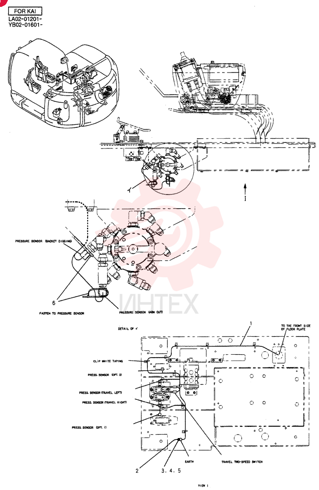 HARNESS ASSY, UPP YB13E00007F1 (1)