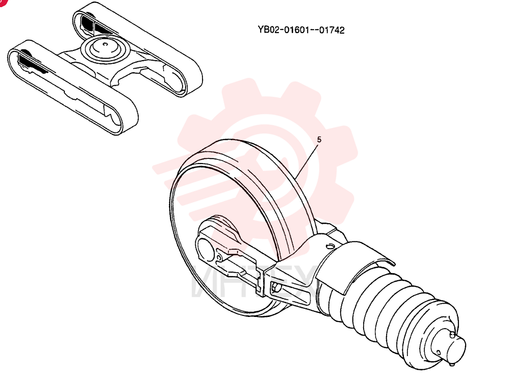 IDLER YN52D00012F1