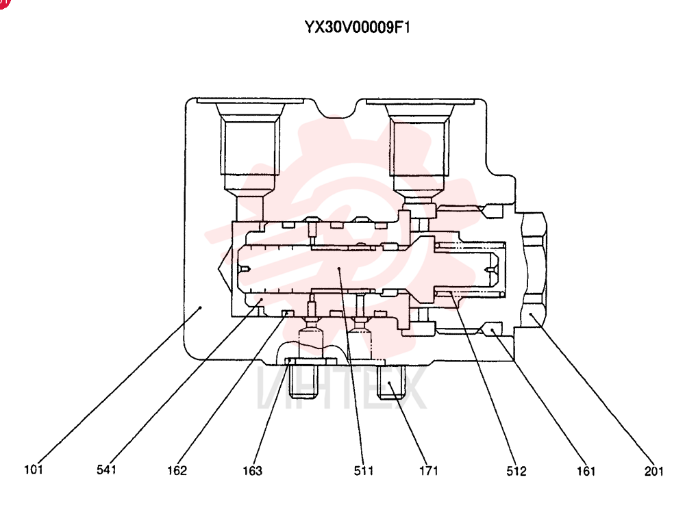LOCK VALVE YX30V00009F1