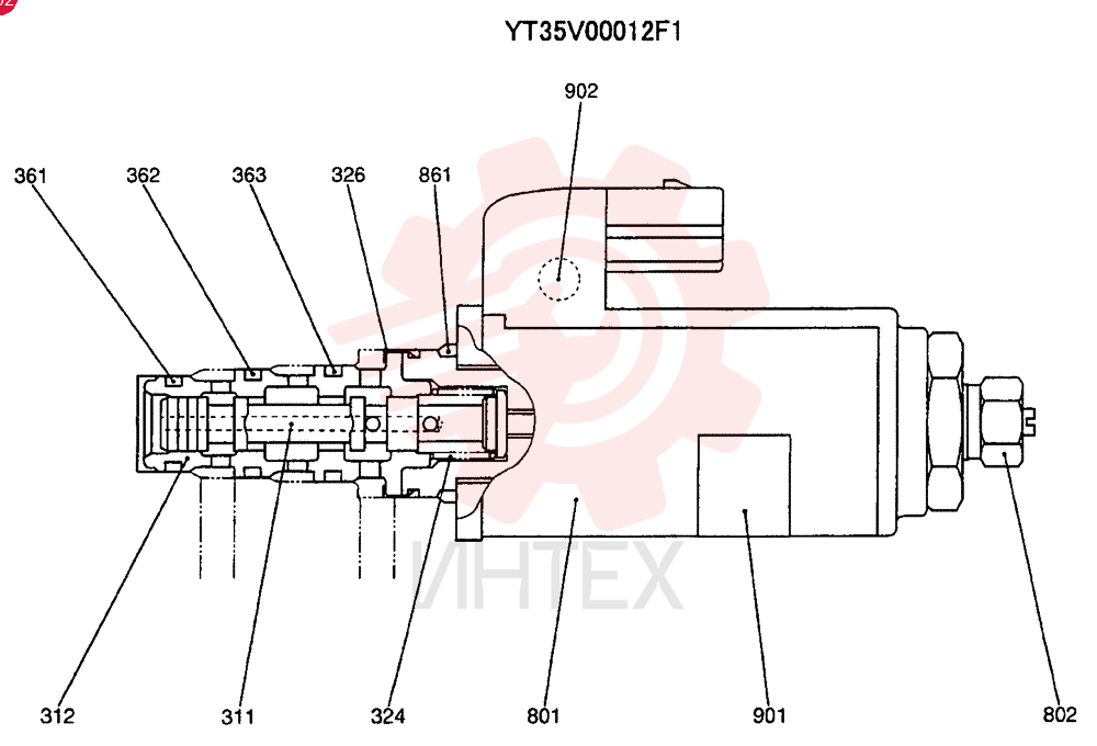 SOLENOID VALVE YT35V00012F1