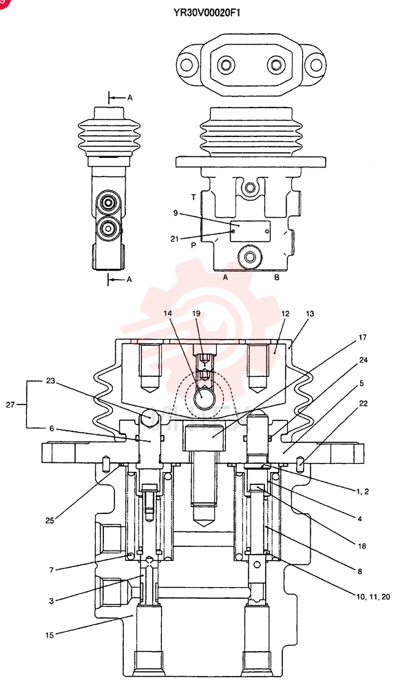 VALVE YR30V00020F1