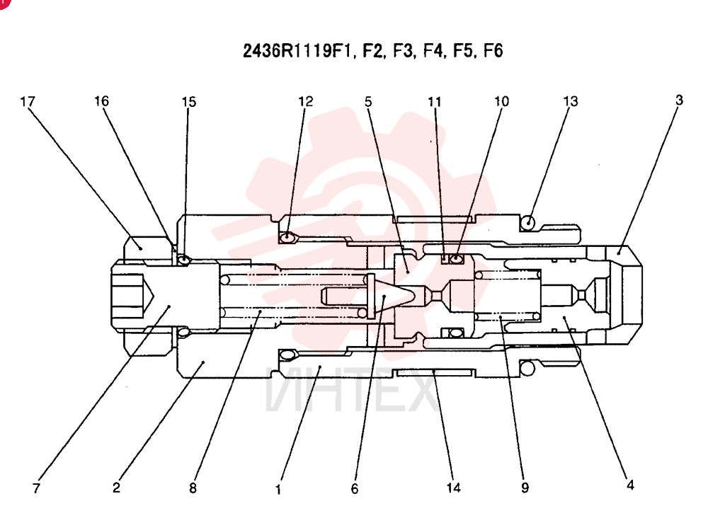 VALVE 2436R1119F1