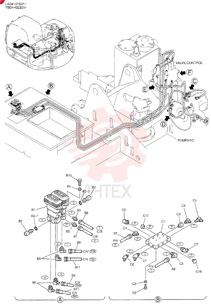 CONTROL LINES, PUMP YB06H00010F1 (5)