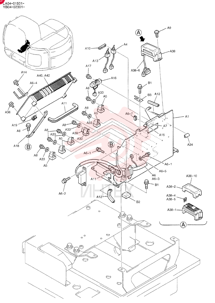 CONTROLLER ASSY, Serial Range: LA04-01501-LA04-01520 YB22E00018F3 (8)