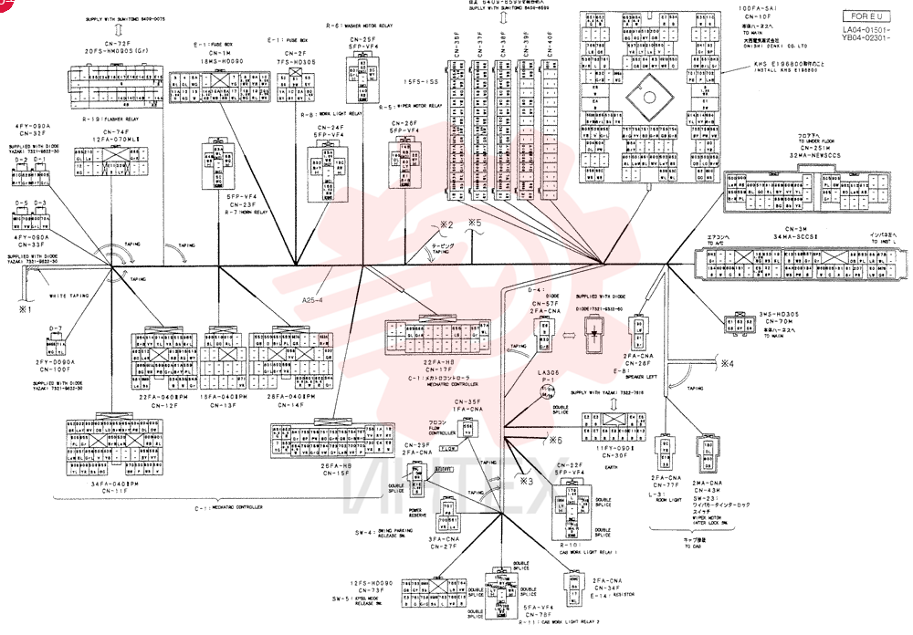 CONTROLLER ASSY, Serial Range: LA04-01501-LA04-01520 YB22E00018F1 (11)