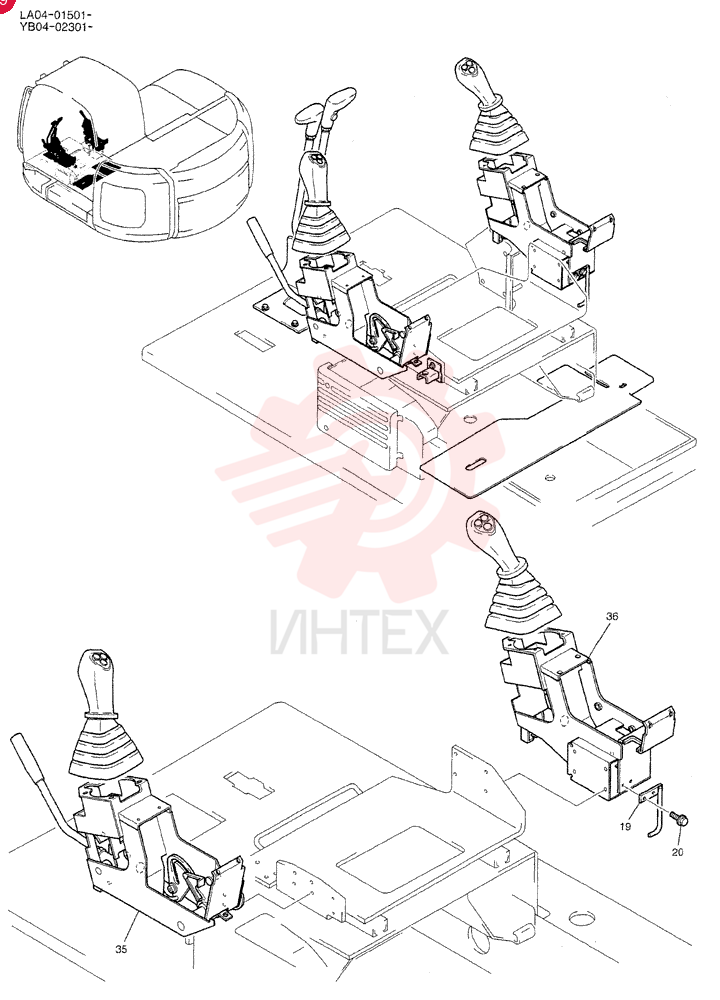 CONTROLS, OPERATORS (STD) YV03M00009F1 (3)