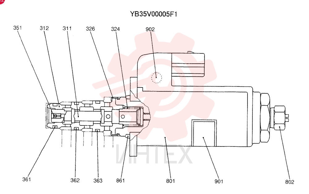 SOLENOID VALVE YB35V00005F1 (4)