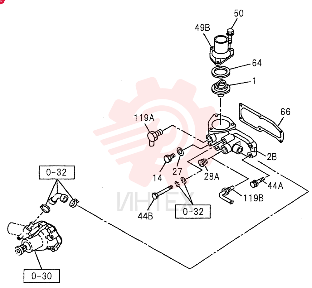 THERMOSTAT AND HOUSING 0-31A (2)