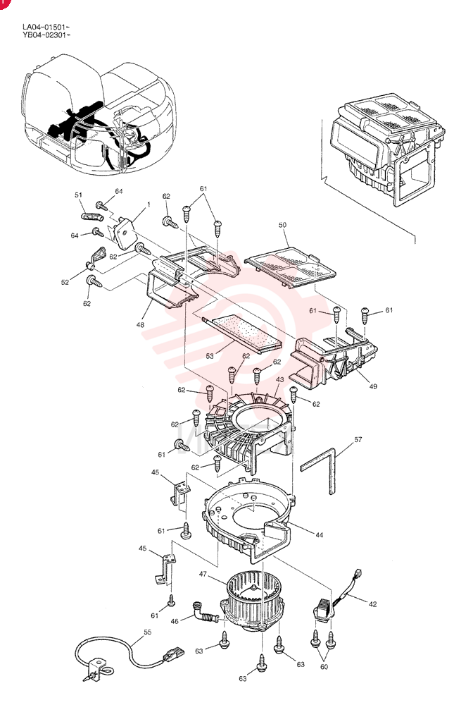 AIR CONDITIONER,Assembly YT20M00004F2 (3)