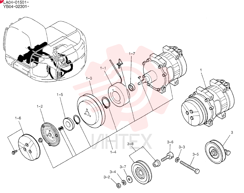 AIRCOND. COMPRESSOR YX91V00002F2 (2)