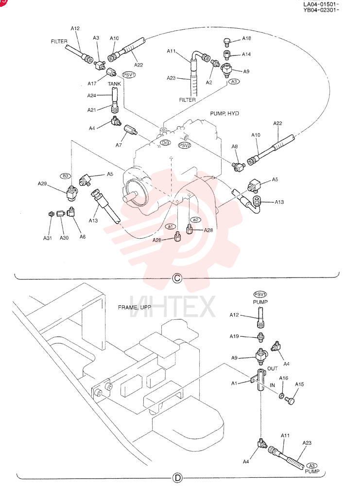 CONTROL LINES, PUMP YB06H00015F1 (5)