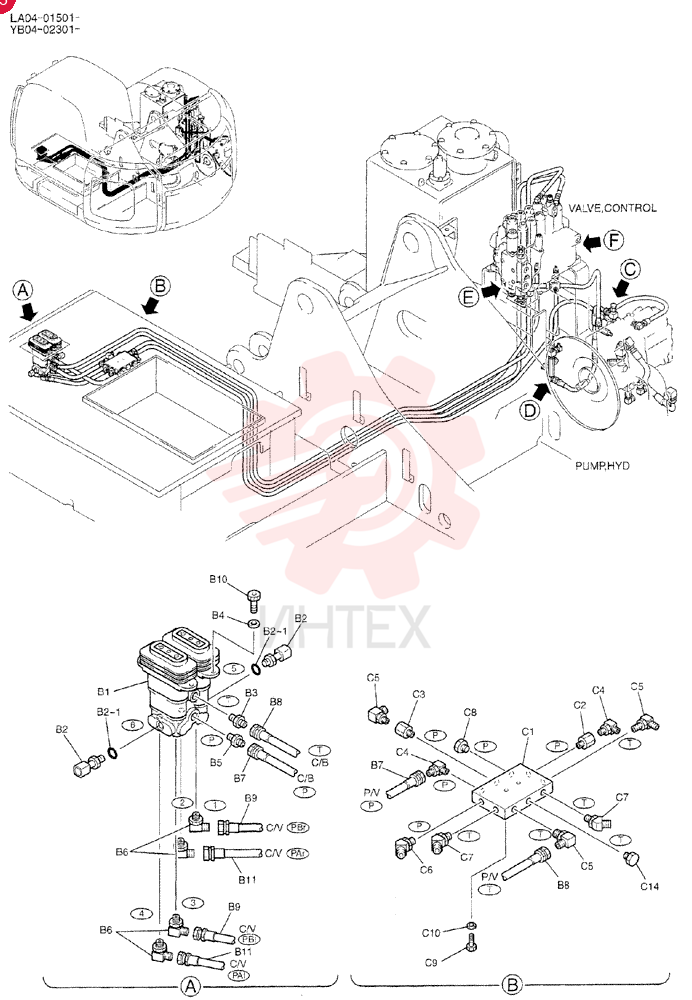 CONTROL LINES, PUMP YB06H00015F1 (9)