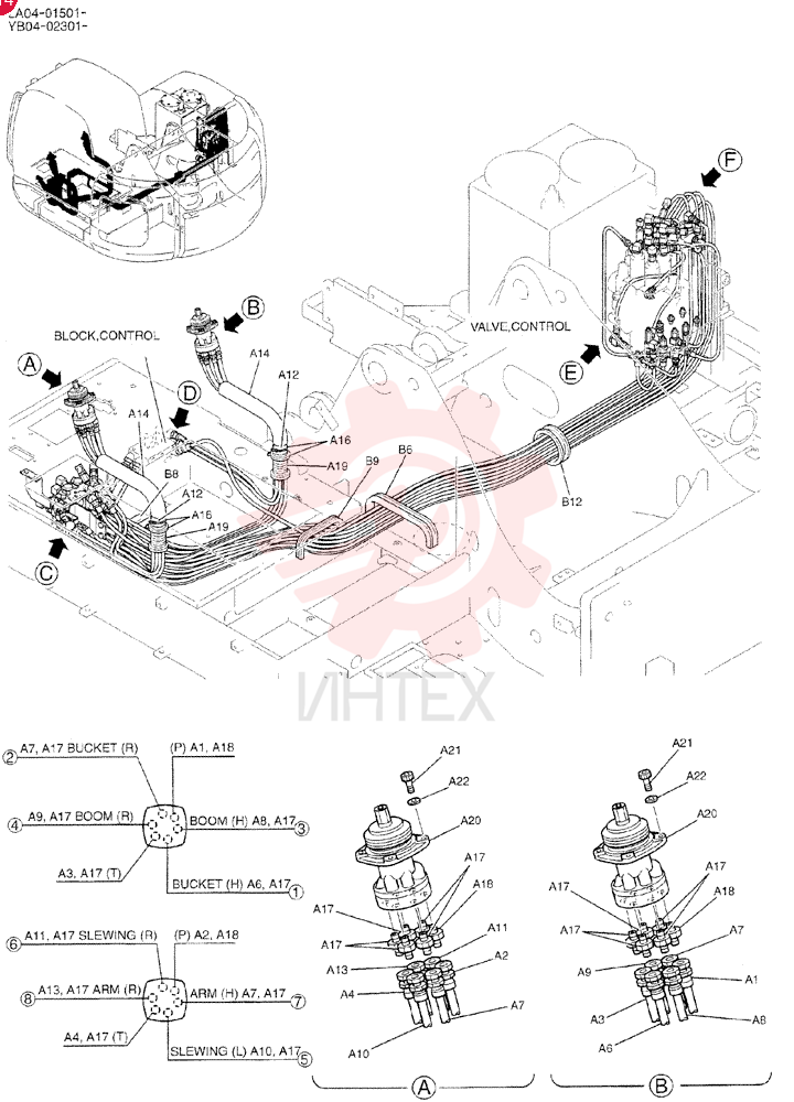 CONTROL LINES, REMOTE YB68H00021F1 (10)