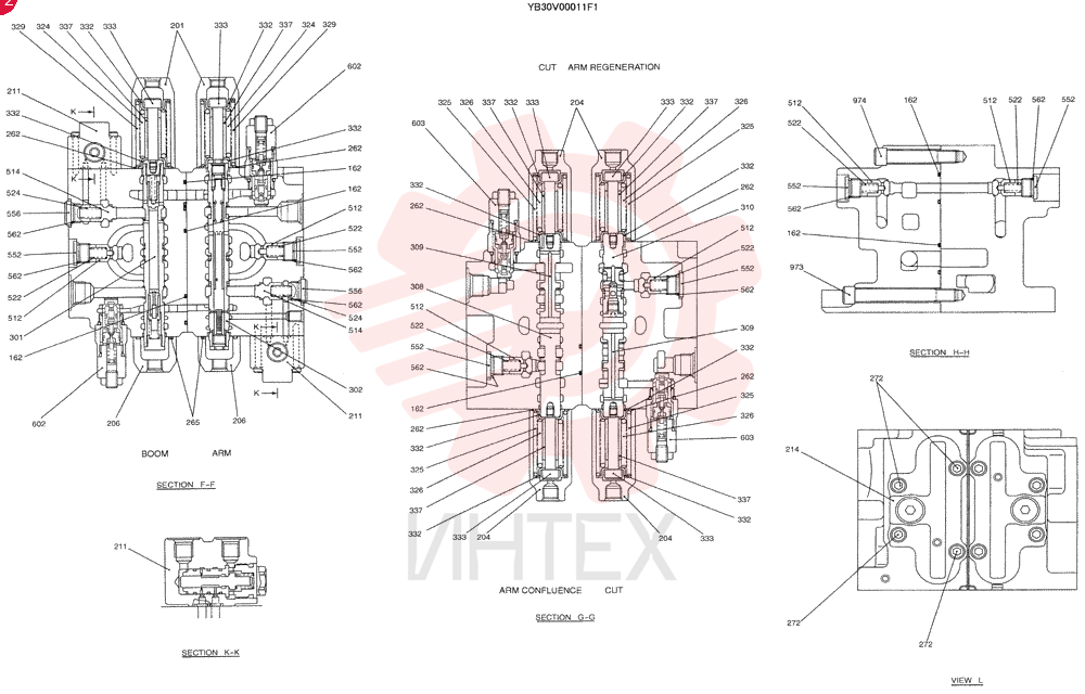 CONTROL VALVE YB30V00011F1 (10)