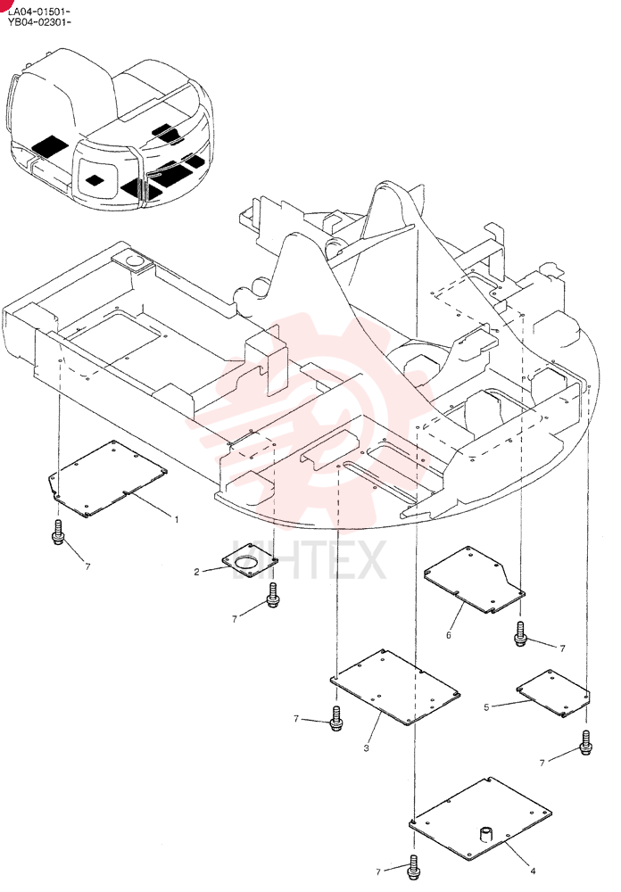 COVER ASSY YB24C00003F1 (2)