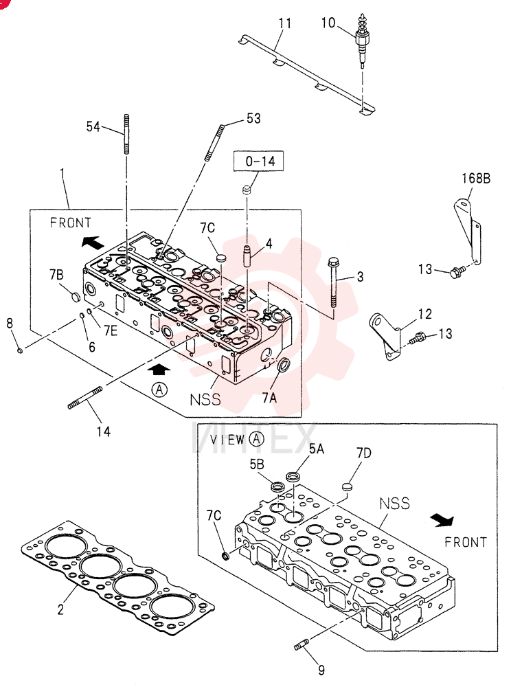 CYLINDER HEAD 0-11A (2)