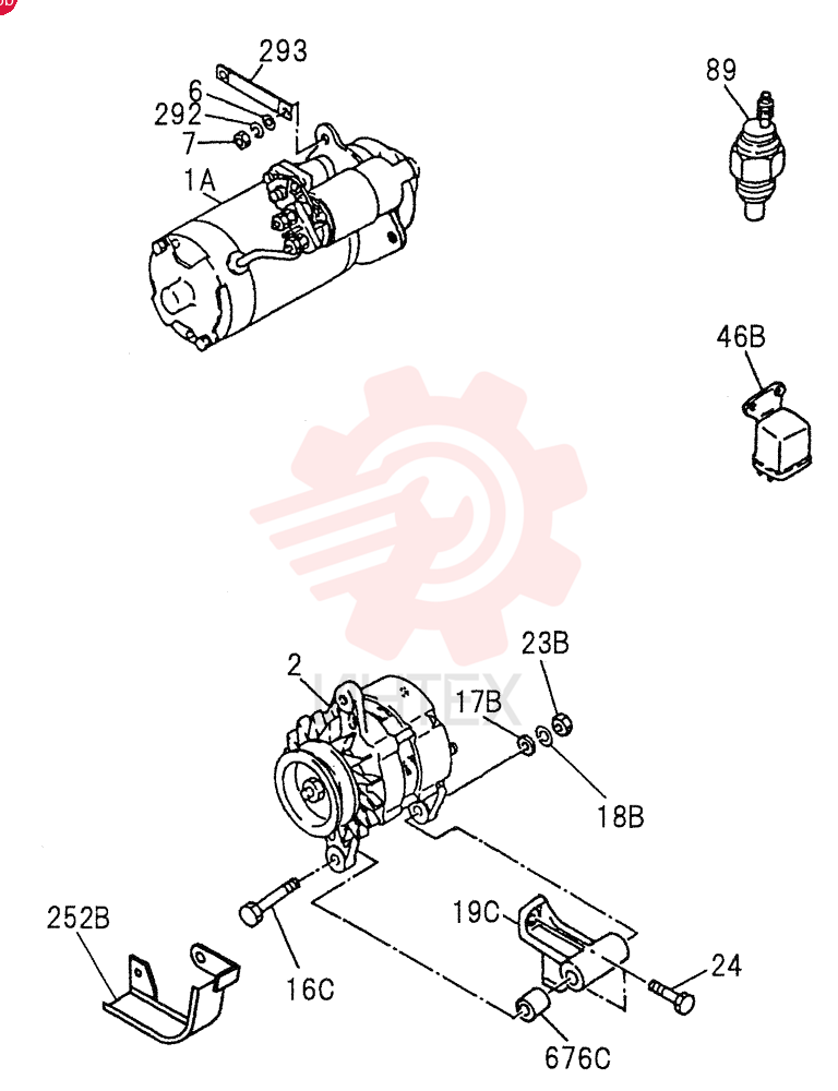 ENGINE ELECTRICAL CONTROL PARTS 0-60A (4)