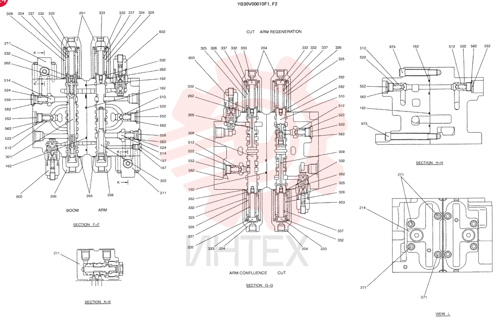 VALVE BODY YB30V00010F1 (8)